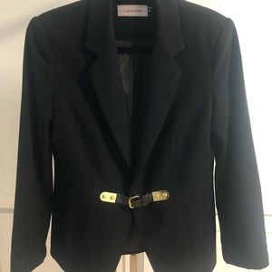 Women’s Calvin Klein Belted Blazer